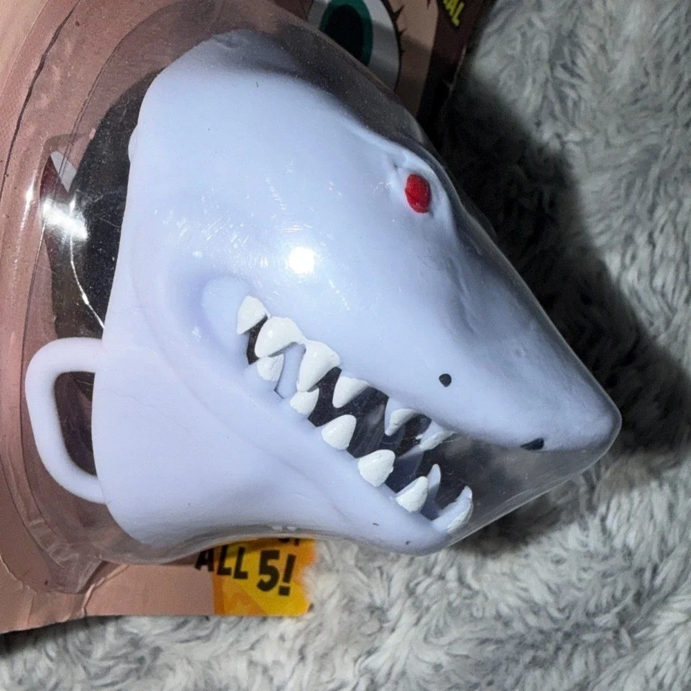 Shark Animal Nose Mask Novelty Costume Accessory Grey Greenbrier International